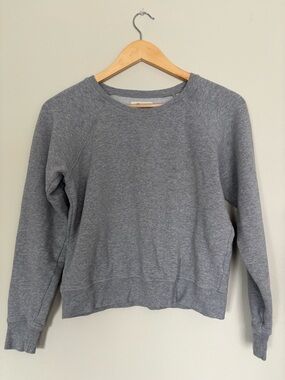 Madewell Gray Crewneck Sweater